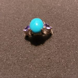 Sterling Silver and Turquoise ring, size 8